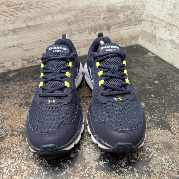 Mens Under Armour Charged Assert 9 Running Shoes Sz 10 Used 3024590 404 - Picture 3 of 8